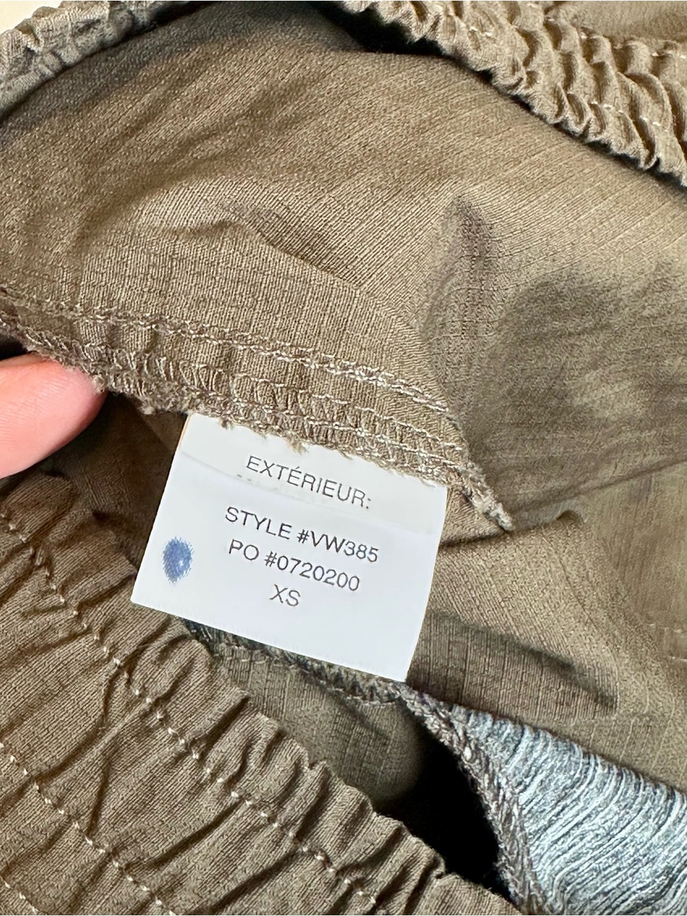 Vuori Vintage Ripstop Short in Dark Oregano - Picture 5 of 6